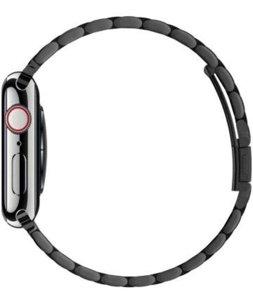 Spigen Spigen Modern Fit Apple Watch bracelet acier noir (42-44-45mm)