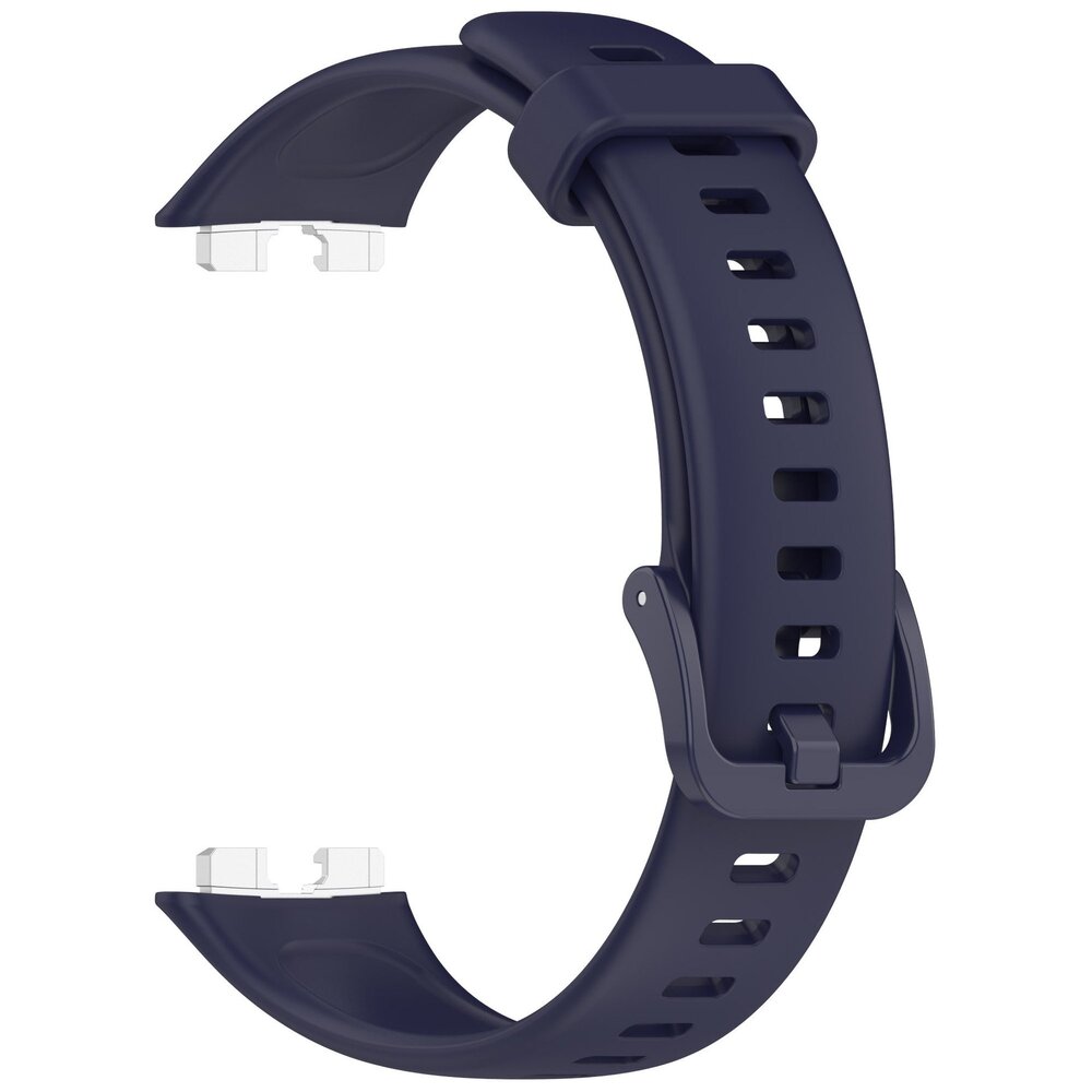 Strap-it Strap-it Bracelet silicone classique Huawei Band 9 (bleu foncé)