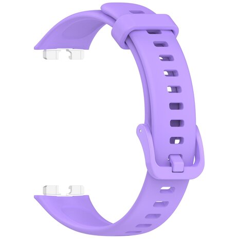Strap-it Strap-it Bracelet silicone classique Huawei Band 9 (lila)