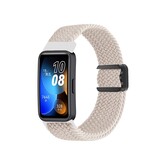 Strap-it Bracelet tressé Huawei Band 9 (lumière stellaire)