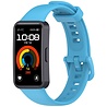 Strap-it Strap-it Bracelet silicone classique Huawei Band 10 (bleu clair) Strap-it Strap-it Bracelet silicone classique Huawei Band 10 (bleu clair)