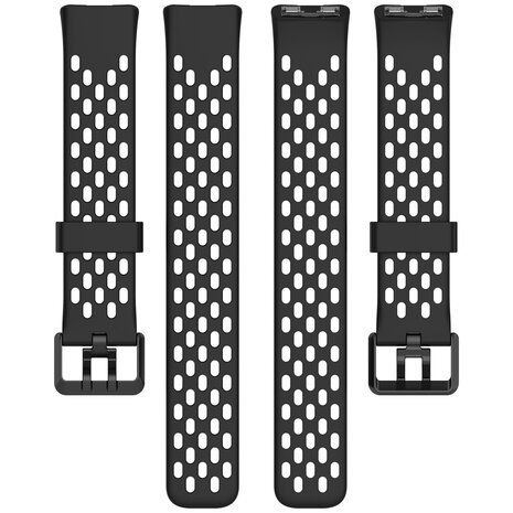 Strap-it Strap-it Bracelet silicone air Huawei Band 10 (noir)