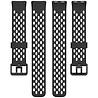 Strap-it Strap-it Bracelet silicone air Huawei Band 10 (noir) Strap-it Strap-it Bracelet silicone air Huawei Band 10 (noir)