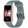 Strap-it Strap-it Bracelet silicone air Huawei Band 10 (grisbleu) Strap-it Strap-it Bracelet silicone air Huawei Band 10 (grisbleu)