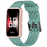Strap-it Strap-it Bracelet silicone air Huawei Band 10 (vert pin) Strap-it Strap-it Bracelet silicone air Huawei Band 10 (vert pin)