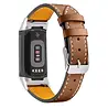 Strap-it Strap-it Bracelet cuir moderne Fitbit Charge 5 (brun) Strap-it Strap-it Bracelet cuir moderne Fitbit Charge 5 (brun)