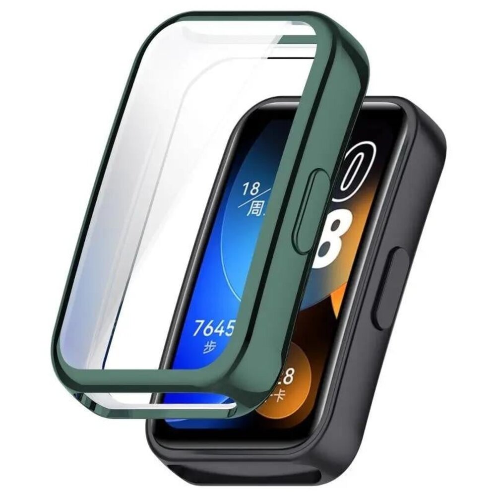 Strap-it Strap-it Coque TPU Huawei Band 8 / 9 / 10 (vert)