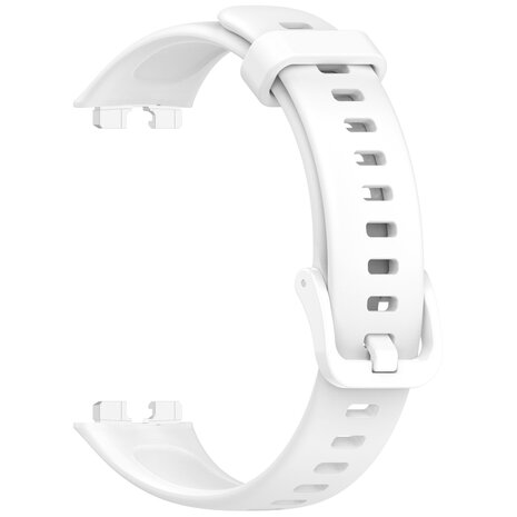 Strap-it Strap-it Bracelet silicone classique Huawei Band 8 (blanc)