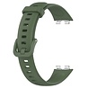 Strap-it Strap-it Bracelet silicone classique Huawei Band 8 (vert foncé) Strap-it Strap-it Bracelet silicone classique Huawei Band 8 (vert foncé)