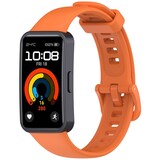 Strap-it Bracelet silicone classique Huawei Band 8 (orange)
