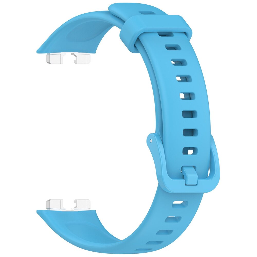 Strap-it Strap-it Bracelet silicone classique Huawei Band 8 (bleu clair)