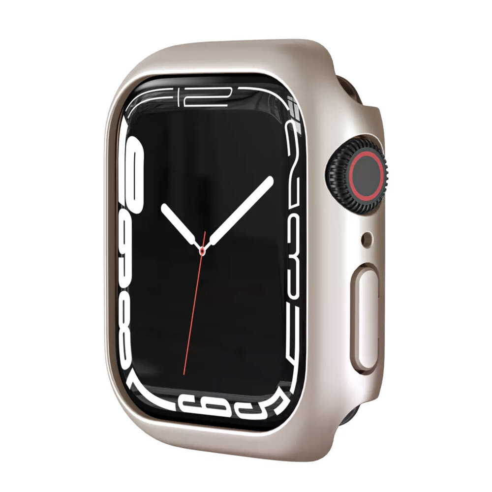 Strap-it Strap-it Coque rígide Apple Watch (lumière stellaire)