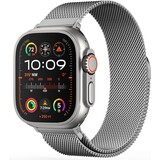 Strap-it Bracelet milanais Apple Watch (coleur titane)