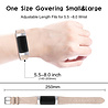 Strap-it Strap-it Bracelet cuir moderne Fitbit Charge 5 (beige clair) Strap-it Strap-it Bracelet cuir moderne Fitbit Charge 5 (beige clair)