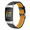 Strap-it Strap-it Bracelet cuir moderne Fitbit Charge 6 (noir) Strap-it Strap-it Bracelet cuir moderne Fitbit Charge 6 (noir)