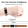 Strap-it Strap-it Bracelet cuir moderne Fitbit Charge 6 (brun) Strap-it Strap-it Bracelet cuir moderne Fitbit Charge 6 (brun)