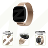 Bandz Bandz Bracelet milanaise loop Fitbit Sense (or rose) Bandz Bandz Bracelet milanaise loop Fitbit Sense (or rose)