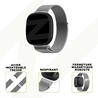 Bandz Bandz Bracelet milanais loop Fitbit Versa 3 (argent) Bandz Bandz Bracelet milanais loop Fitbit Versa 3 (argent)
