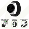 Strap-it Bandz Bracelet nylon loop Garmin Instinct E - 45mm (noir) Strap-it Bandz Bracelet nylon loop Garmin Instinct E - 45mm (noir)