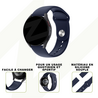 Bandz Bandz Bracelet sport "Deluxe" Samsung Galaxy Watch 5 - 40mm (bleu foncé)