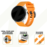 Strap-it Bandz Bracelet silicone avec boucle Garmin Fenix E (orange) Strap-it Bandz Bracelet silicone avec boucle Garmin Fenix E (orange)