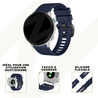 Strap-it Bandz Bracelet silicone á boucle Garmin Instinct E - 45mm (bleu foncé) Strap-it Bandz Bracelet silicone á boucle Garmin Instinct E - 45mm (bleu foncé)