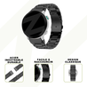 Bandz Bandz Bracelet acier Garmin Quatix 5 / 6 / 7 'Classic' (noir) Bandz Bandz Bracelet acier Garmin Quatix 5 / 6 / 7 'Classic' (noir)