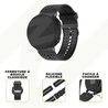 Bandz Bandz Bracelet silicone 'Classic' Forerunner 735xt (noir) Bandz Bandz Bracelet silicone 'Classic' Forerunner 735xt (noir)