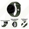 Bandz Bandz Bracelet sport 'Deluxe' Withings ScanWatch Nova (vert olive) Bandz Bandz Bracelet sport 'Deluxe' Withings ScanWatch Nova (vert olive)