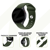 Bandz Bandz Bracelet sport 'Deluxe' Amazfit Bip U (Pro) (vert olive) Bandz Bandz Bracelet sport 'Deluxe' Amazfit Bip U (Pro) (vert olive)