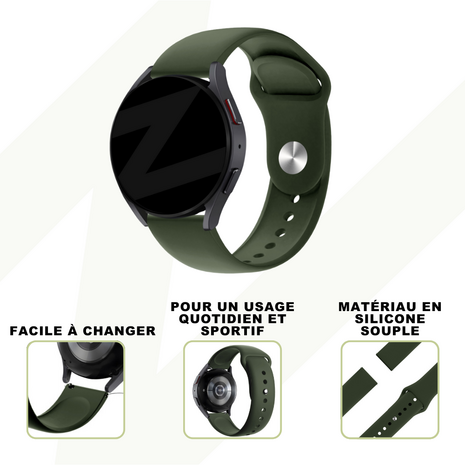 Bandz Bandz Bracelet sport "Deluxe" Polar Unite (vert olive)