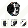 Bandz Bandz Bracelet sport 'Deluxe' Coros Apex 2 (noir/arc-en-ciel) Bandz Bandz Bracelet sport 'Deluxe' Coros Apex 2 (noir/arc-en-ciel)