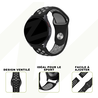 Bandz Bandz Bracelet sport 'Deluxe' Coros Apex 2 (noir/gris) Bandz Bandz Bracelet sport 'Deluxe' Coros Apex 2 (noir/gris)