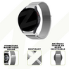 Bandz Bandz Bracelet milanaise loop Samsung Galaxy Watch 6 - 44mm (argent)