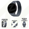 Bandz Bandz Bracelet Milanais loop Samsung Galaxy Watch FE (gris) Bandz Bandz Bracelet Milanais loop Samsung Galaxy Watch FE (gris)
