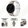 Bandz Strap-it Bandz Bracelet silicone 'Leopard' Samsung Galaxy Watch 5 Pro Bandz Strap-it Bandz Bracelet silicone 'Leopard' Samsung Galaxy Watch 5 Pro