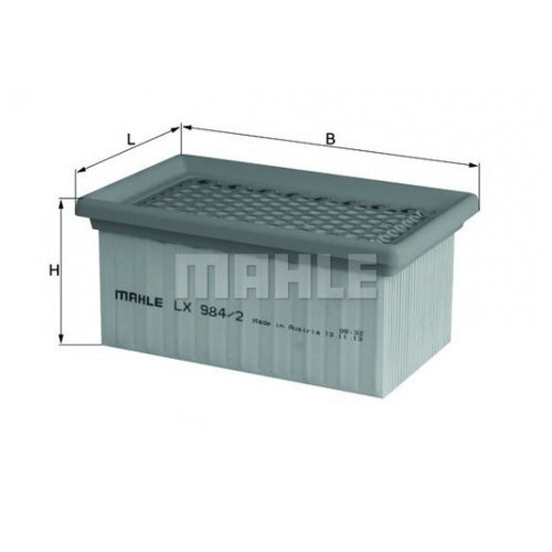MAHLE Filtre à air LX984/2 BMW R 1200 GS ('04-'12)/A ('06-'13)