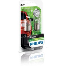 Philips Lámpara 12V 5W R5W BA15S | 1 Pieza