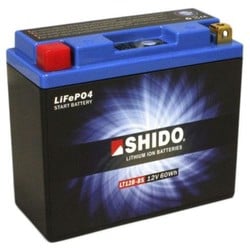 Shido Lithium Ion Battery | LT12B-BS