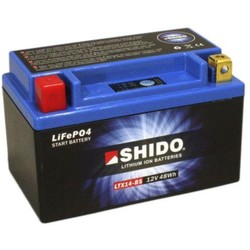 Shido Lithium Ionbatterij | LTX14-BS