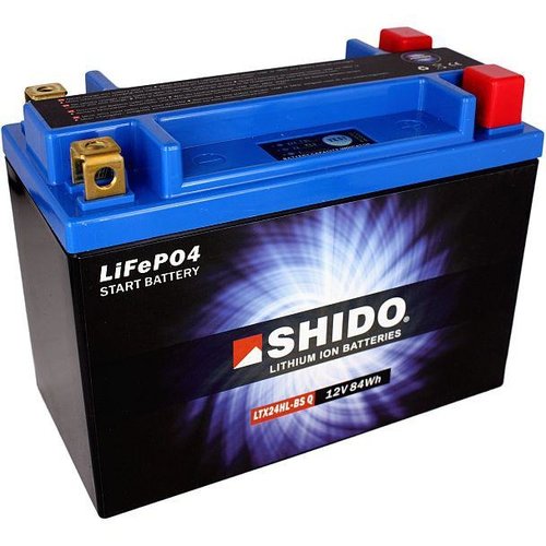 Shido Lithium Ion 4 Terminals Batterij | LTX24HL-BS Q