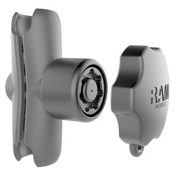 RAM Mounts  Braccio Mittel con Presa Doppelter | Blocco PIN