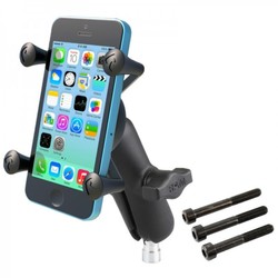 X-Grip® Medium Arm Phone Holder with Bar Mount Base