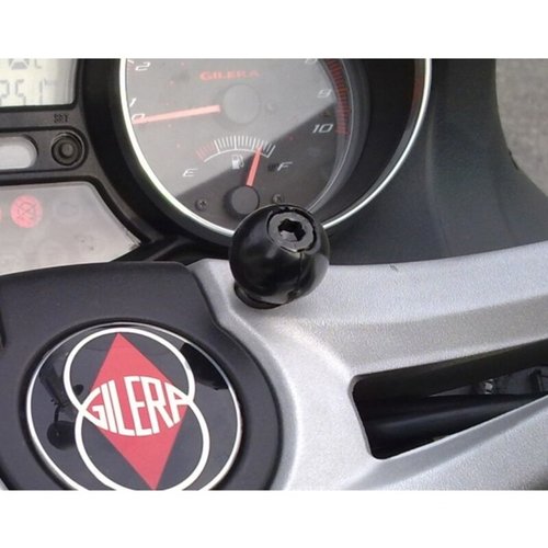 RAM Mounts  M8 Bolts Screw-On Clamp Base - B Size Ball