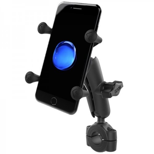 RAM Mounts  X-Grip® Short Arm Phone Holder with Large Handlebar Base