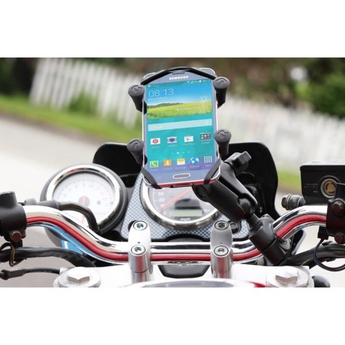 RAM Mounts  X-Grip® Short Arm Phone Holder with Large Handlebar Base