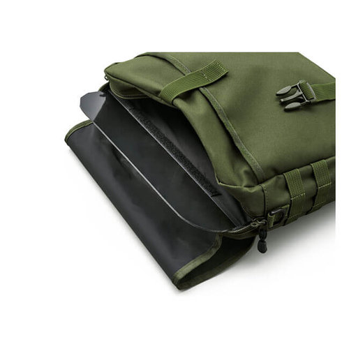 Daytona Canvas Saddlebag  Green
