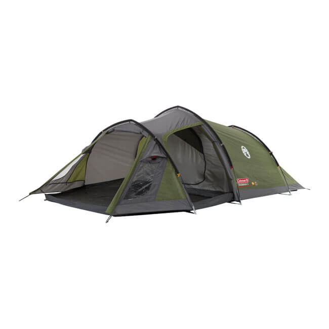 Coleman 3 Tent- Dark Green - AdventureMotoShop.com