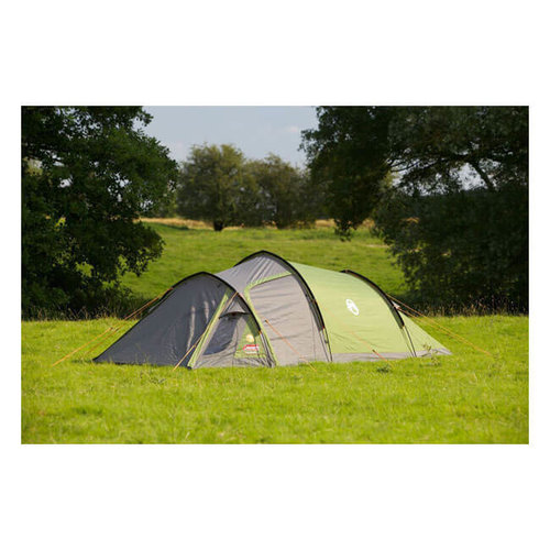 Coleman Tasman 3 Tent - Donkergrijs/Legergroen