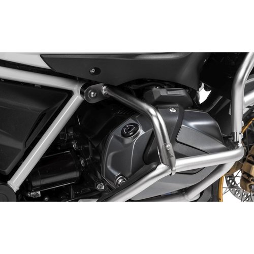 Touratech Soporte de Refuerzo de Acero Inoxidable para BMW R 1250 GS y BMW R 1250 GSA